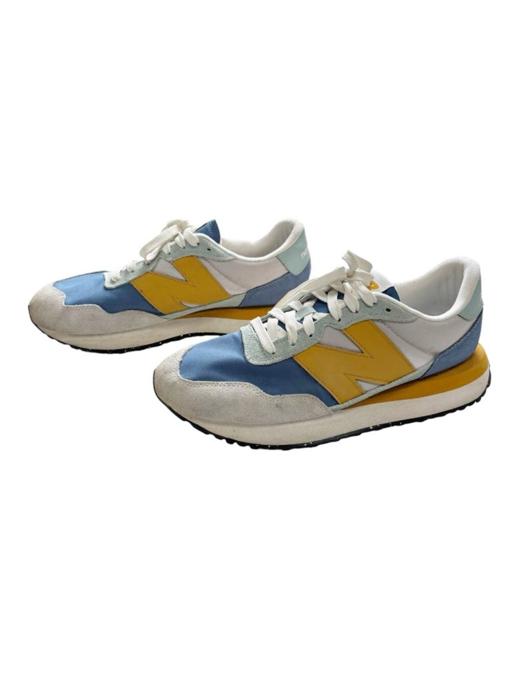 New Balance 237 V1 Sneaker US 10 B Blue Gray Gold WS237DB